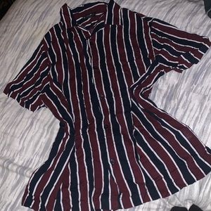 Shirt red/blue/white